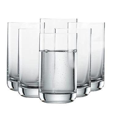 SCHOTT ZWIESEL Whiskyglas Convention (6er-Set), geradliniger Tumbler für Whisky, spülmaschinenfeste Tritan-Kristallgläser, Made in Germany (Art.-Nr. 175531) im Sale